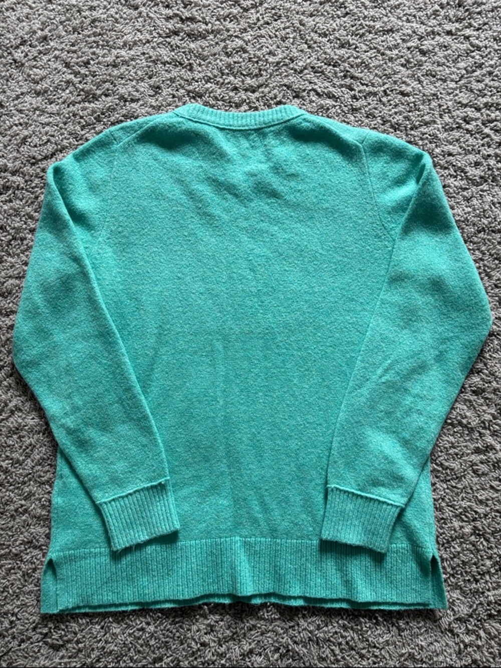J. Crew Women's Crewneck Sweater in Teal Green - Picture 10 of 10